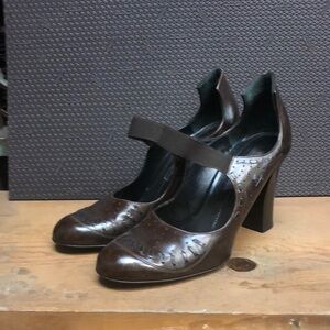 Donna Karan Elegant Brown Women's Heels